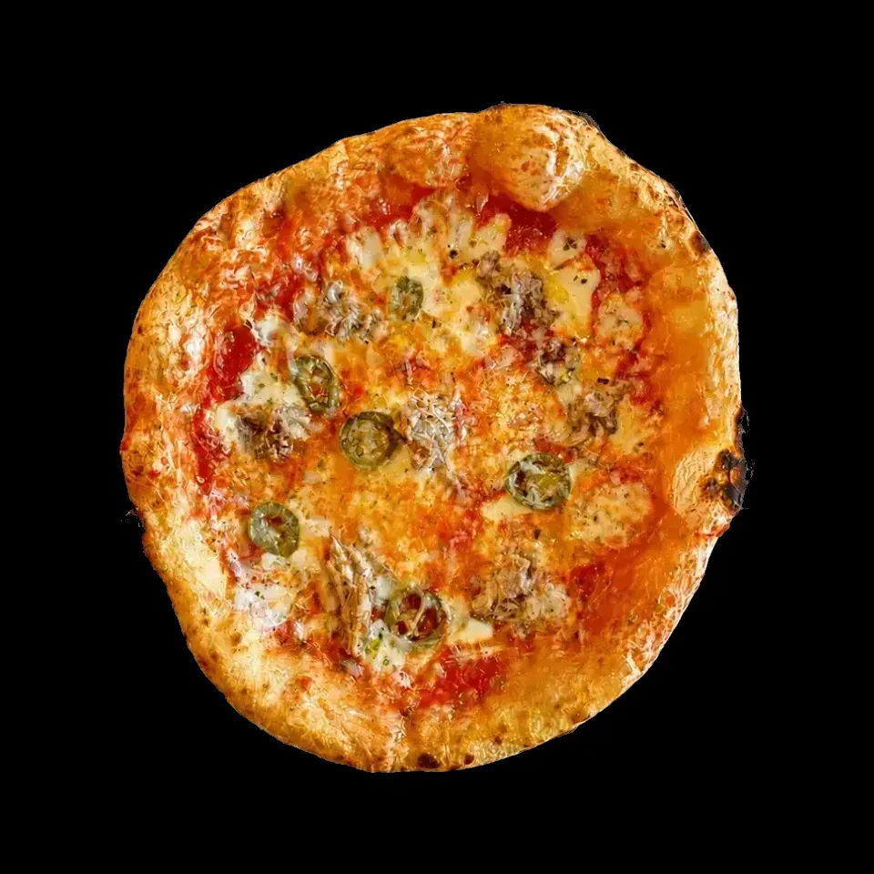 Pulled pork pizza
